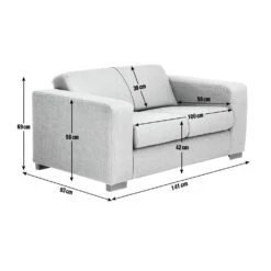 Argos Home Ava Small Fabric 2 Seater Sofa - Charcoal -Home Sales Store 4509019 R Z020A