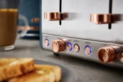 Tower T20051MNB Cavaletto 4 Slice Toaster - Midnight Blue -Home Sales Store 4525299 R Z003A