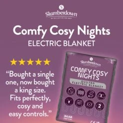 Slumberdown Comfy Cosy Nights Electric Blanket - Double 15 Slumberdown Comfy Cosy Nights Electric Blanket - Double -Home Sales Store 4525787 R Z002A