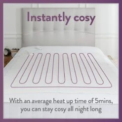 Slumberdown Comfy Cosy Nights Electric Blanket - Double 19 Slumberdown Comfy Cosy Nights Electric Blanket - Double -Home Sales Store 4525787 R Z006A