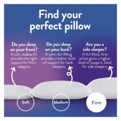 Slumberdown Cool Max Memory Support Firm Pillow -Home Sales Store 4539481 R Z007A