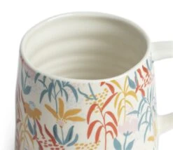 Habitat Floral Ripple Set Of 4 Mugs -Home Sales Store 4544421 R Z004A