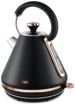 Tower T10044RG Cavaletto Kettle - Black