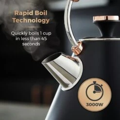 Tower T10044RG Cavaletto Kettle - Black -Home Sales Store 4569987 R Z007A