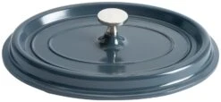 Habitat 3.6 Litre Cast Aluminium Casserole Dish - Blue 10 Habitat 3.6 Litre Cast Aluminium Casserole Dish - Blue -Home Sales Store 4580571 R Z003A