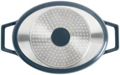 Habitat 3.6 Litre Cast Aluminium Casserole Dish - Blue 11 Habitat 3.6 Litre Cast Aluminium Casserole Dish - Blue -Home Sales Store 4580571 R Z004A