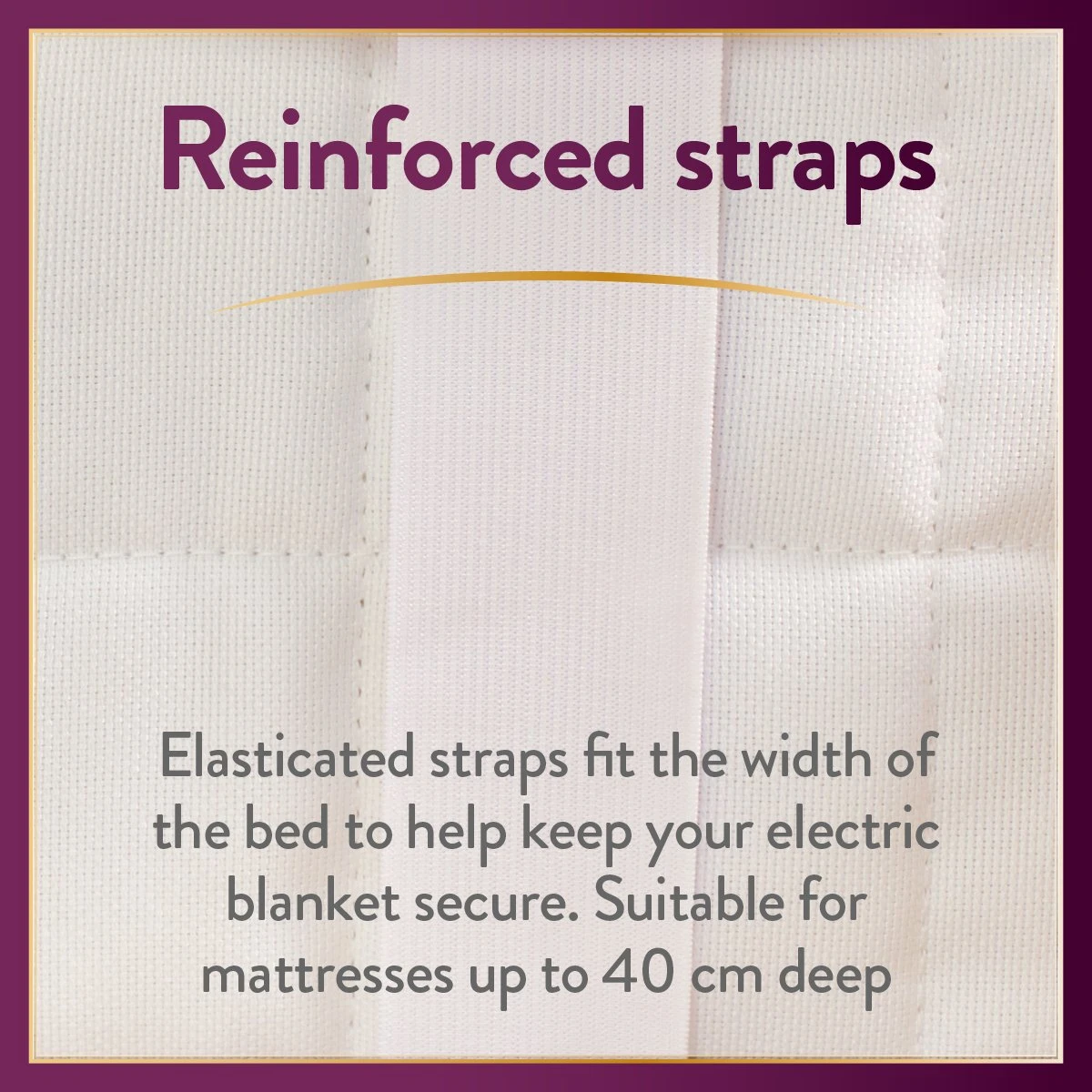 Slumberdown Perfeclty Warm Luxury Electric Blanket-Superking 11 Slumberdown Perfeclty Warm Luxury Electric Blanket-Superking - Image 9