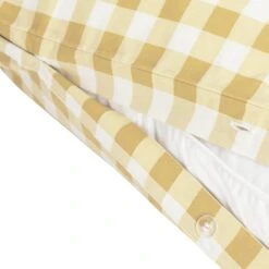 Habitat Herbalist Plain Gingham Yellow Bedding Set - Single -Home Sales Store 4663560 R Z004A