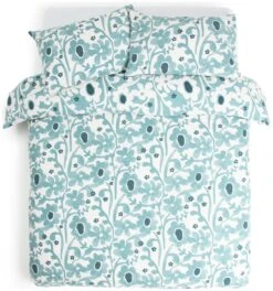 Habitat Herbalist Floral Print Blue Bedding Set - Double -Home Sales Store 4707392 R Z002A