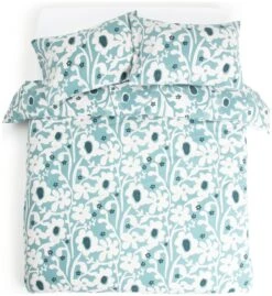 Habitat Herbalist Floral Print Blue Bedding Set - Double -Home Sales Store 4707392 R Z004A