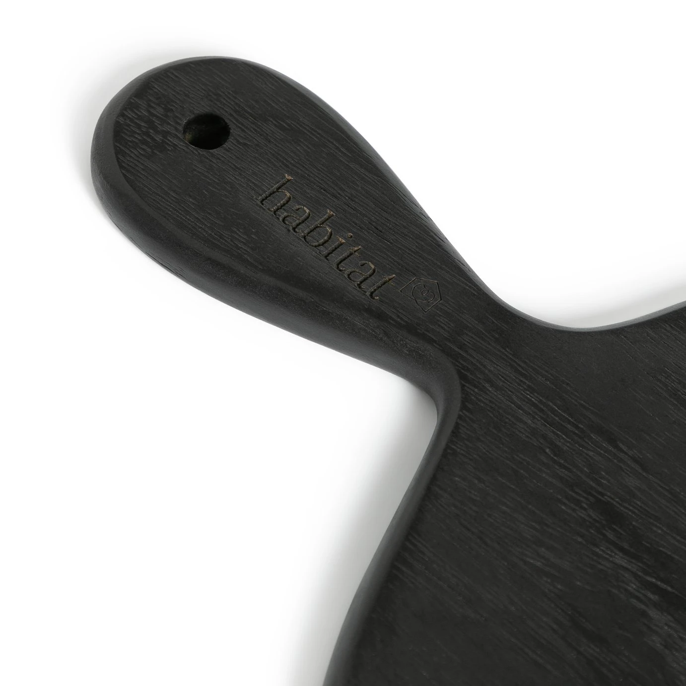 Habitat Wooden Serving Board - Black 5 Habitat Wooden Serving Board - Black - Image 3