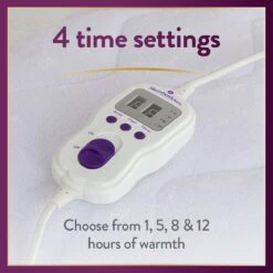 Slumberdown Perfectly Warm Luxury Electric Blanket-King Dual -Home Sales Store 4746731 R Z006A