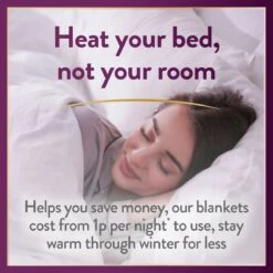 Slumberdown Perfectly Warm Luxury Electric Blanket-King Dual -Home Sales Store 4746731 R Z007A