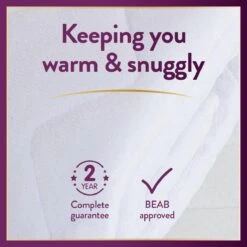 Slumberdown Perfectly Warm Luxury Electric Blanket-King Dual -Home Sales Store 4746731 R Z011A