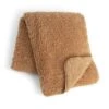 Habitat Snuggle Fleece Throw - Mocha - 125X150cm -Home Sales Store 4882695 R Z001A
