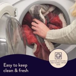 Dreamland Sherpa Tartan Reversible Overblanket -Home Sales Store 4883333 R Z007A