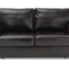 Habitat Salisbury 2 Seater Leather Sofa Bed - Chocolate -Home Sales Store 4983154 R Z001A
