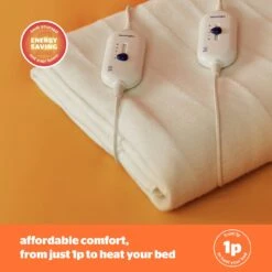 Silentnight Comfort Dual Control Electric Underblanket -King -Home Sales Store 5203929 R Z005A