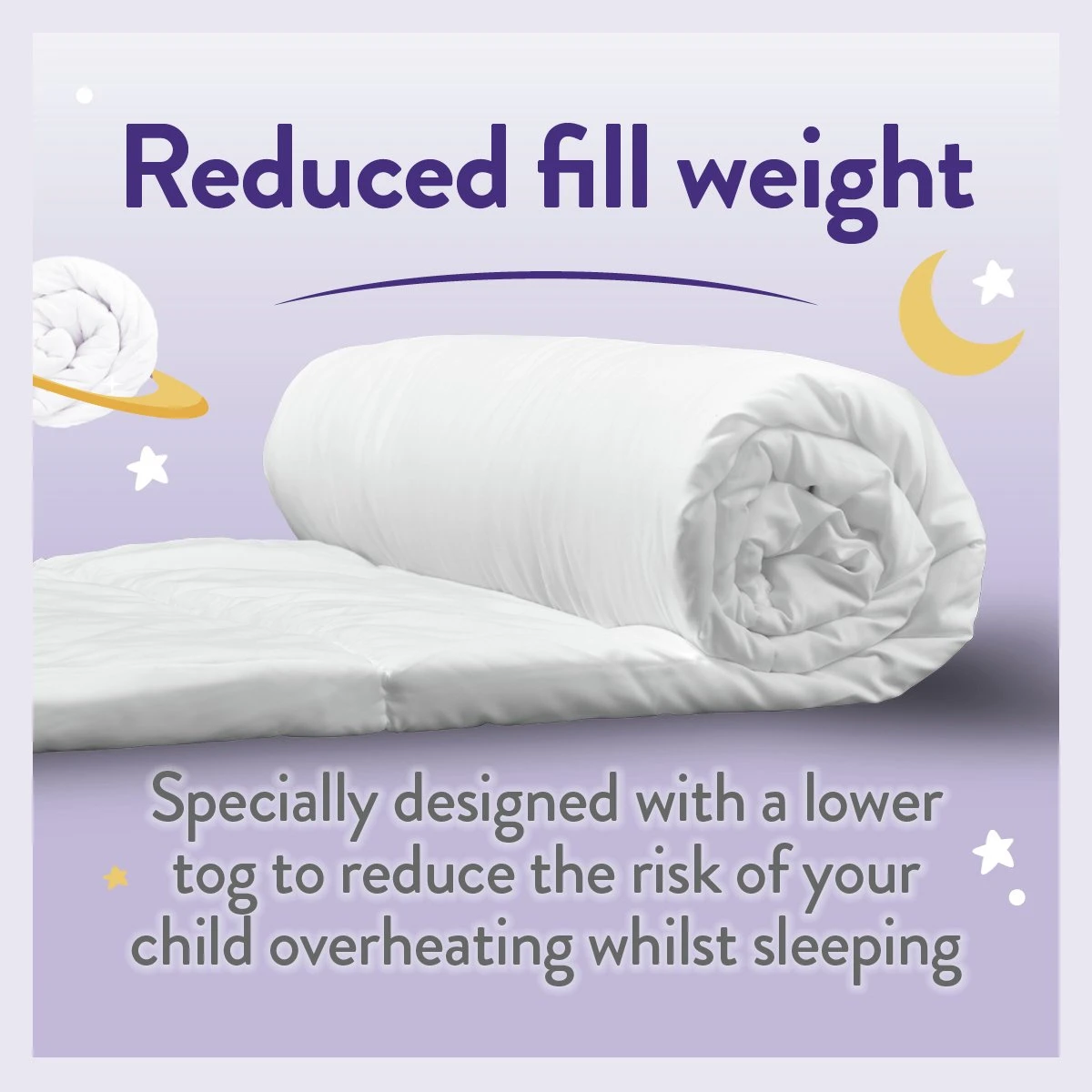 Slumberdown Soft Touch Anti Allergy 4 Tog Kids Duvet-Toddler 8 Slumberdown Soft Touch Anti Allergy 4 Tog Kids Duvet-Toddler - Image 6