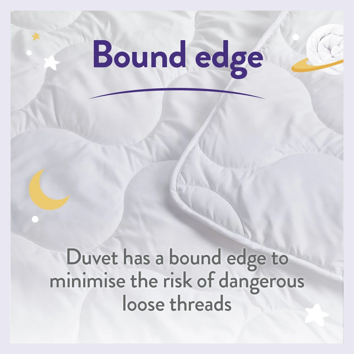 Slumberdown Soft Touch Anti Allergy 4 Tog Kids Duvet-Toddler 9 Slumberdown Soft Touch Anti Allergy 4 Tog Kids Duvet-Toddler - Image 7