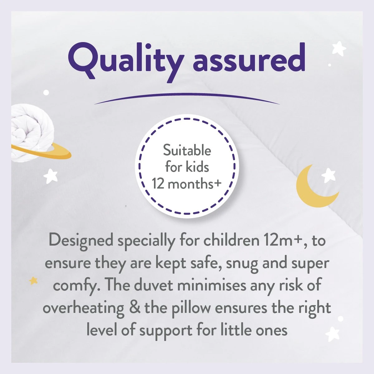 Slumberdown Soft Touch Anti Allergy 4 Tog Kids Duvet-Toddler 18 Slumberdown Soft Touch Anti Allergy 4 Tog Kids Duvet-Toddler - Image 16