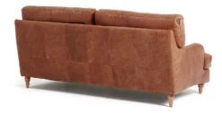 Habitat Livingston Leather 3 Seater Sofa - Tan -Home Sales Store 5397213 R Z004A
