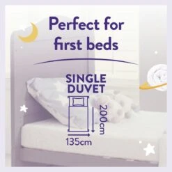 Slumberdown Luxury Cotton 4.5Tog Kids Duvet & Pillow –Single -Home Sales Store 5459010 R Z008A