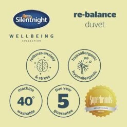 Silentnight Rebalance Stress Relieving 10.5 Tog Duvet 17 Silentnight Rebalance Stress Relieving 10.5 Tog Duvet -Home Sales Store 5649916 R Z008A
