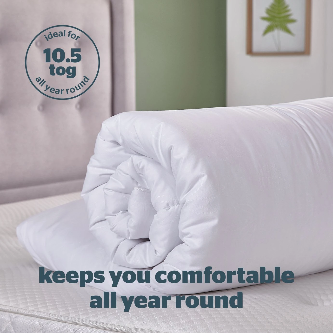 Silentnight Eco Comfort 10.5 Tog Duvet - Single 7 Silentnight Eco Comfort 10.5 Tog Duvet - Single - Image 5