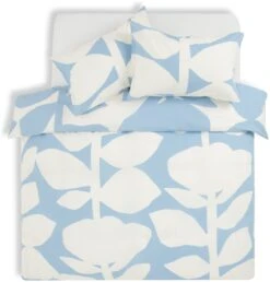 Habitat 180TC Abstract Floral Blue Bedding Set - Single 11 Habitat 180TC Abstract Floral Blue Bedding Set - Single -Home Sales Store 5792760 R Z002A