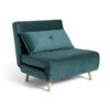 Habitat Roma Single Velvet Chairbed - Teal -Home Sales Store 5828108 R Z001A