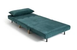 Habitat Roma Single Velvet Chairbed - Teal -Home Sales Store 5828108 R Z002A