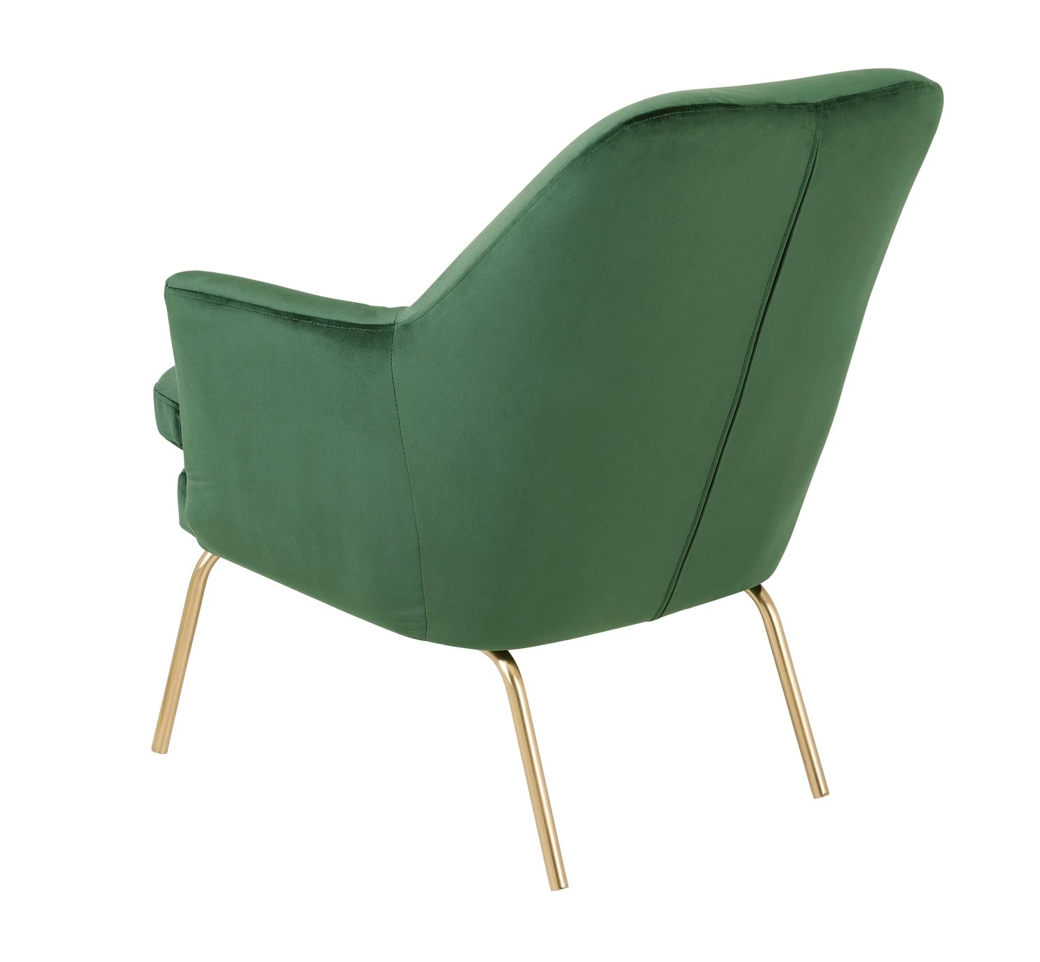 Habitat Celine Velvet Accent Chair - Green 6 Habitat Celine Velvet Accent Chair - Green - Image 4