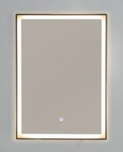 Habitat Rectangle Backlight LED Mirror - Black -Home Sales Store 6025601 R Z002A