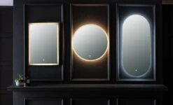 Habitat Rectangle Backlight LED Mirror - Black -Home Sales Store 6025601 R Z003C