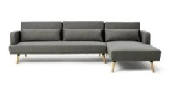 Habitat Andy Right Corner Fabric Clic Clac Sofa Bed - Grey 13 Habitat Andy Right Corner Fabric Clic Clac Sofa Bed - Grey -Home Sales Store 6132941 R Z002A
