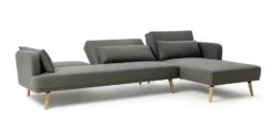 Habitat Andy Right Corner Fabric Clic Clac Sofa Bed - Grey 15 Habitat Andy Right Corner Fabric Clic Clac Sofa Bed - Grey -Home Sales Store 6132941 R Z005A