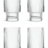Habitat Ribbed Set Of 4 Hi Ball Glasses -Home Sales Store 6222442 R Z001A