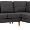 Habitat Joshua Fabric Corner Chaise Sofa - Charcoal 2 Habitat Joshua Fabric Corner Chaise Sofa - Charcoal -Home Sales Store 6259082 R Z001A