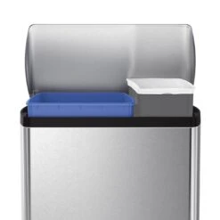 Simplehuman 46 Litre Rectangular Recycle Bin -Home Sales Store 6609780 R Z003A