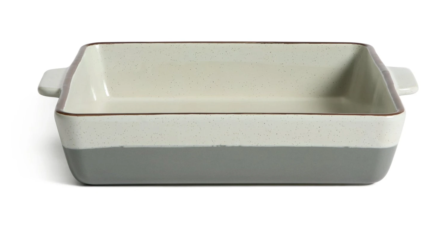 Habitat Speckle 27cm Square Ceramic Roaster 6 Habitat Speckle 27cm Square Ceramic Roaster - Image 4