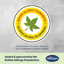 Silentnight Anti-Allergy Mattress Topper - Single -Home Sales Store 6864453 R Z003A