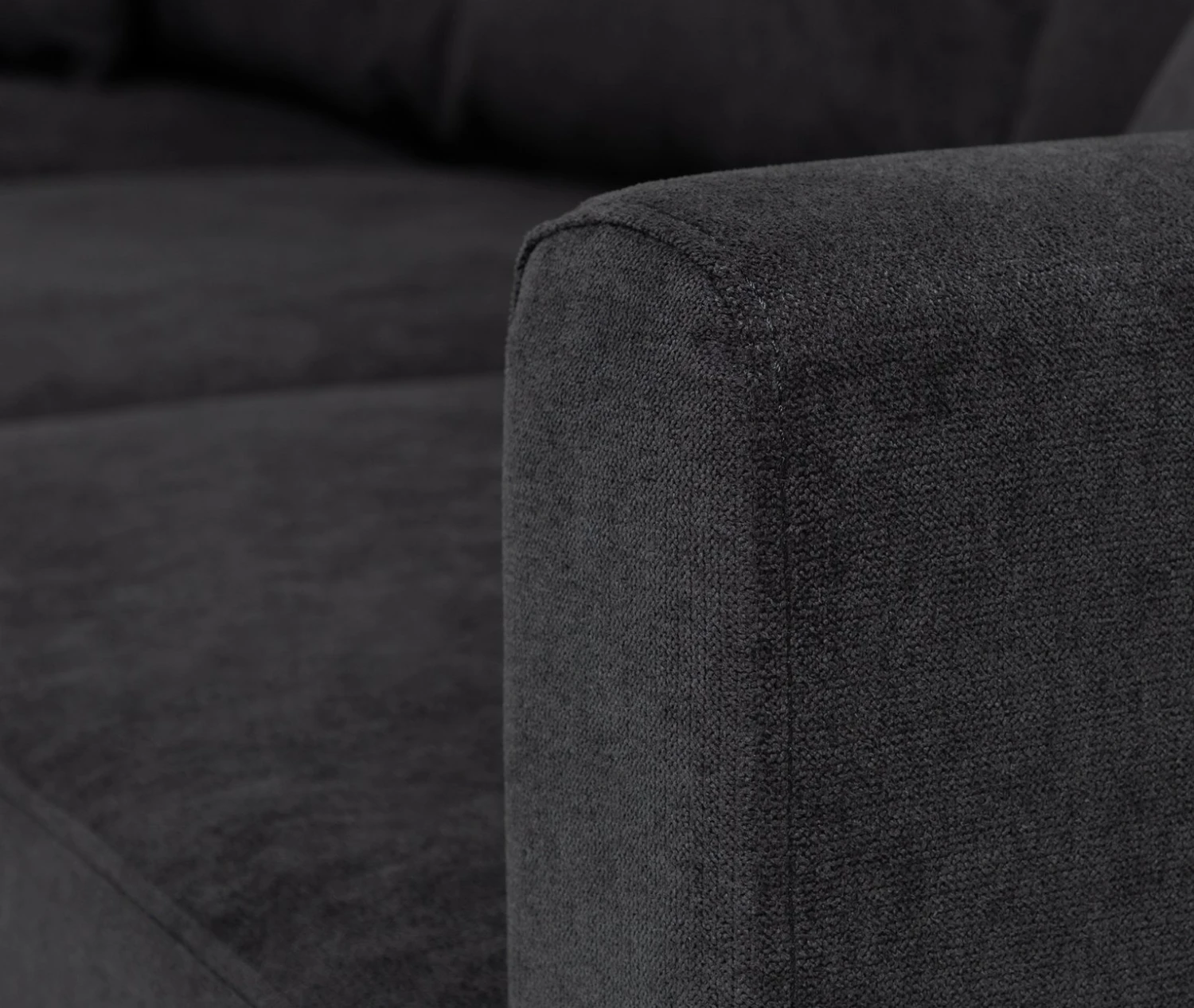 Habitat Reagan Left Corner Chaise Sofa Bed - Charcoal 11 Habitat Reagan Left Corner Chaise Sofa Bed - Charcoal - Image 9