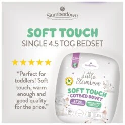 Slumberdown Anti Allergy 4 Tog Kids Duvet - Toddler -Home Sales Store 6996448 R Z002A