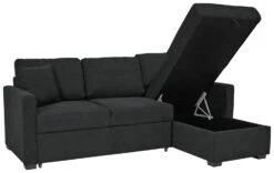 Habitat Reagan Right Corner Chaise Sofa Bed - Charcoal -Home Sales Store 7005307 R Z002A