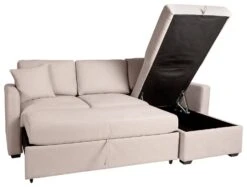 Habitat Reagan Right Corner Chaise Sofa Bed - Natural 16 Habitat Reagan Right Corner Chaise Sofa Bed - Natural -Home Sales Store 7019757 R Z002A