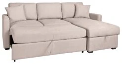 Habitat Reagan Right Corner Chaise Sofa Bed - Natural 17 Habitat Reagan Right Corner Chaise Sofa Bed - Natural -Home Sales Store 7019757 R Z003A