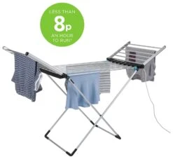 Minky Wing 12m Heated Clothes Airer With Cover -Home Sales Store 7076006 R Z009A