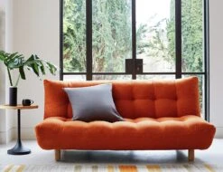 Habitat Kota Fabric Clic Clac Sofa Bed - Black And White -Home Sales Store 7097377 R Z001C