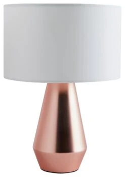 Habitat Maya Pair Of Touch Table Lamps - Copper & Cream -Home Sales Store 7157097 R Z006A